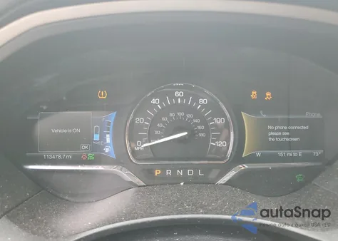 2016 Lincoln Mkz Hybrid from USA, damaged, VIN 3LN6L2LU9GR606432